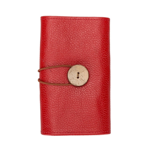 Lumiere Noure Leather Travel Cable Organiser – Rollable Cord & Accessory Wrap for Travel