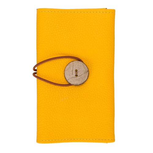 Lumiere Noure Leather Travel Cable Organiser – Rollable Cord & Accessory Wrap for Travel