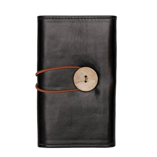 Lumiere Noure Leather Travel Cable Organiser – Rollable Cord & Accessory Wrap for Travel