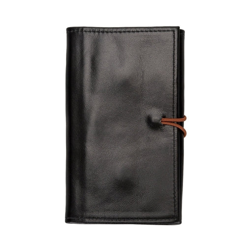 Lumiere Noure Leather Travel Cable Organiser – Rollable Cord & Accessory Wrap for Travel