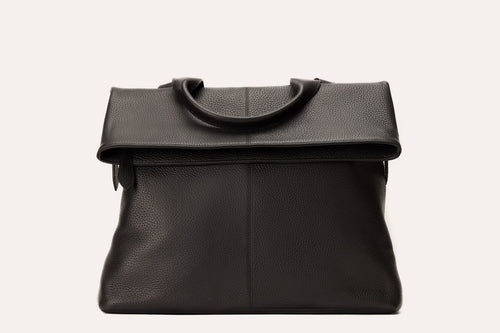 Lumiere Noure Leather Fold Over Tote