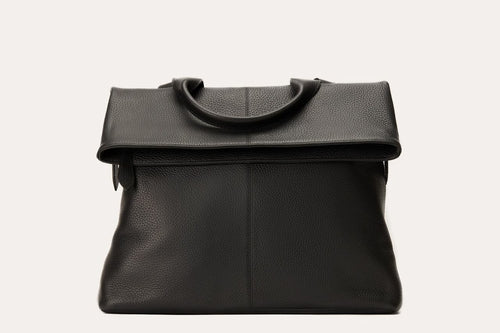 Lumiere Noure Leather Fold Over Tote