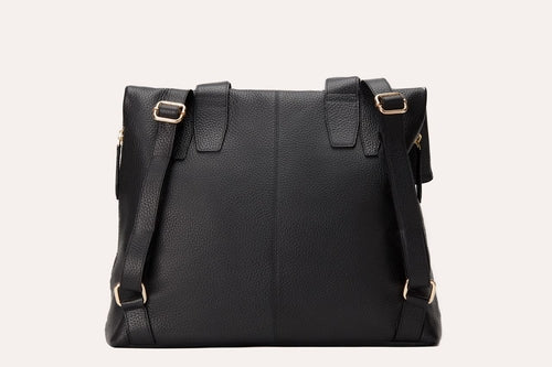 Lumiere Noure Leather Fold Over Tote