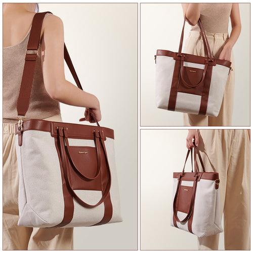 Lumiere Noure Canvas Tote Day Bag
