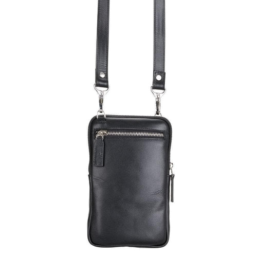 Lumiere Noure Genuine Leather Crossbody Bag – Universal Phone Wallet for Screens Up to 6.5" | Handmade