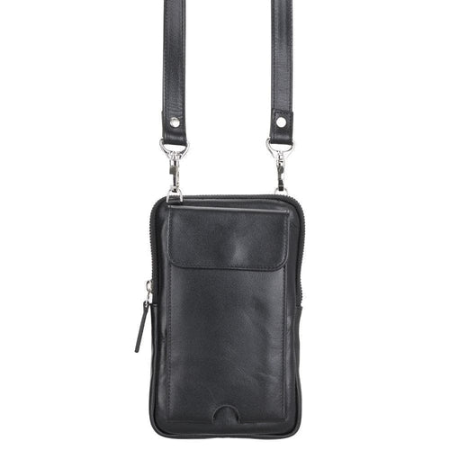 Lumiere Noure Genuine Leather Crossbody Bag – Universal Phone Wallet for Screens Up to 6.5" | Handmade