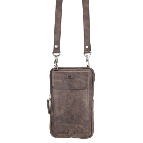 Lumiere Noure Genuine Leather Crossbody Bag – Universal Phone Wallet for Screens Up to 6.5" | Handmade