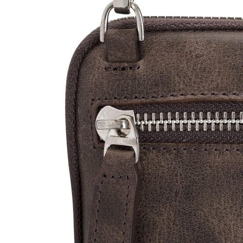 Lumiere Noure Genuine Leather Crossbody Bag – Universal Phone Wallet for Screens Up to 6.5" | Handmade