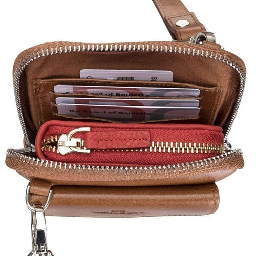 Lumiere Noure Genuine Leather Crossbody Bag – Universal Phone Wallet for Screens Up to 6.5" | Handmade